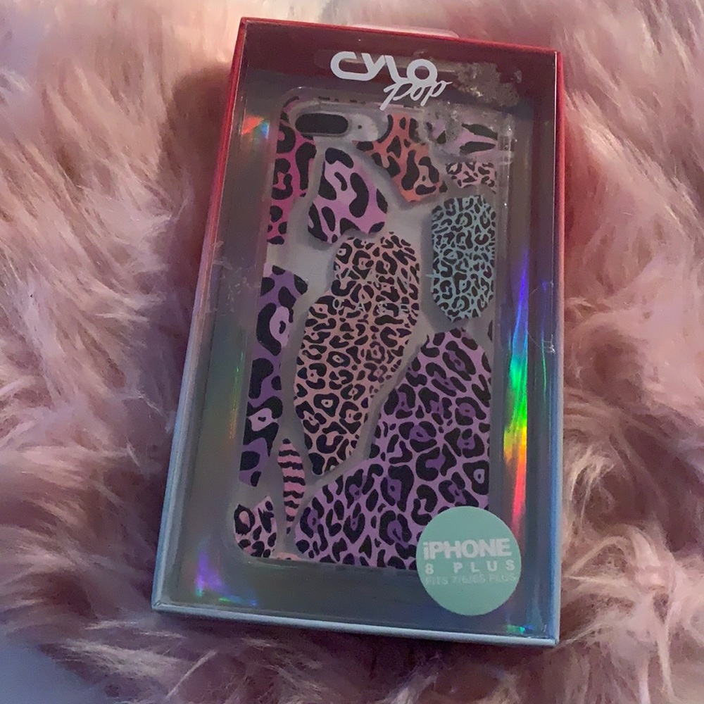 Cylo Pop Animal Print Avant Case iPhone 8 Plus (Fits 7/6/6S Plus)